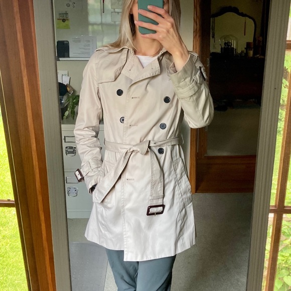 BANANA REPUBLIC | Trench Coat Khaki Size XS - Picture 2 of 6
